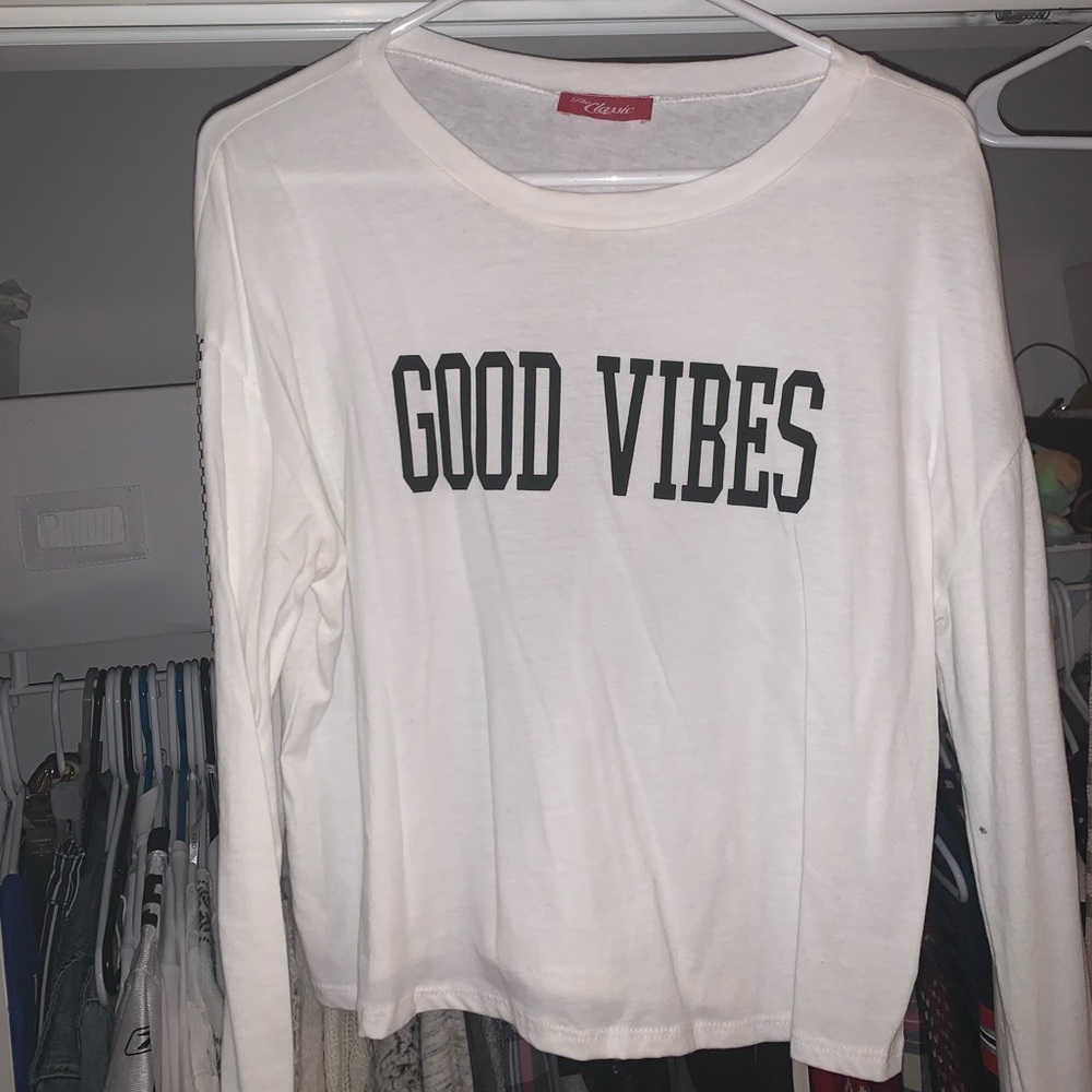 Good Vibes long sleeve t-shirt